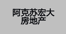 阿克苏宏大房地产
