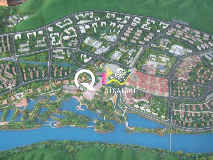 城市规划3d模型