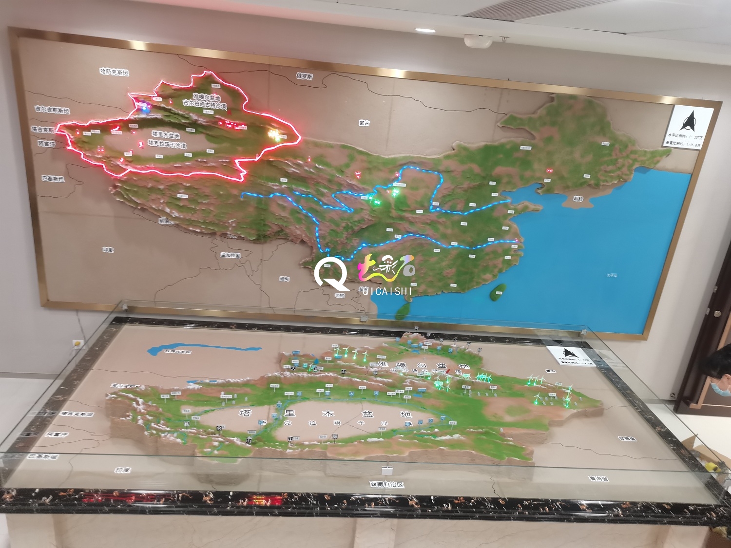 地形地貌沙盘
